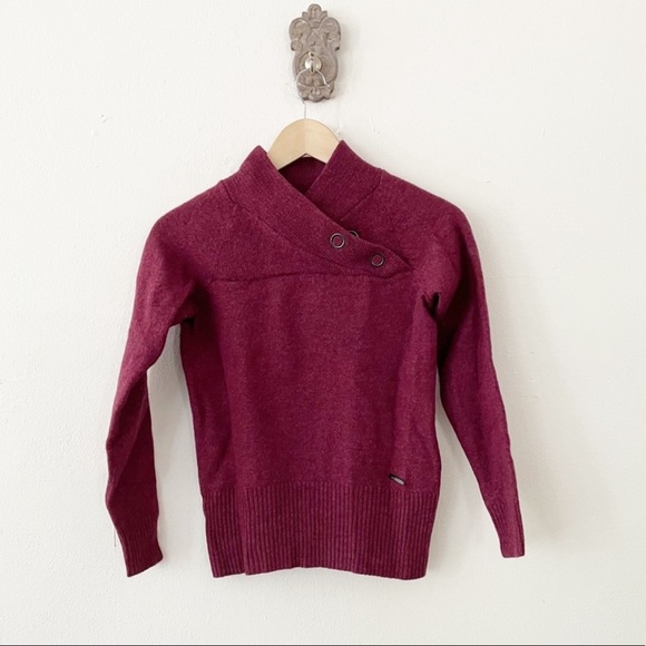 Smartwool Sweaters - Smartwool Snap Neck Pullover Sweater